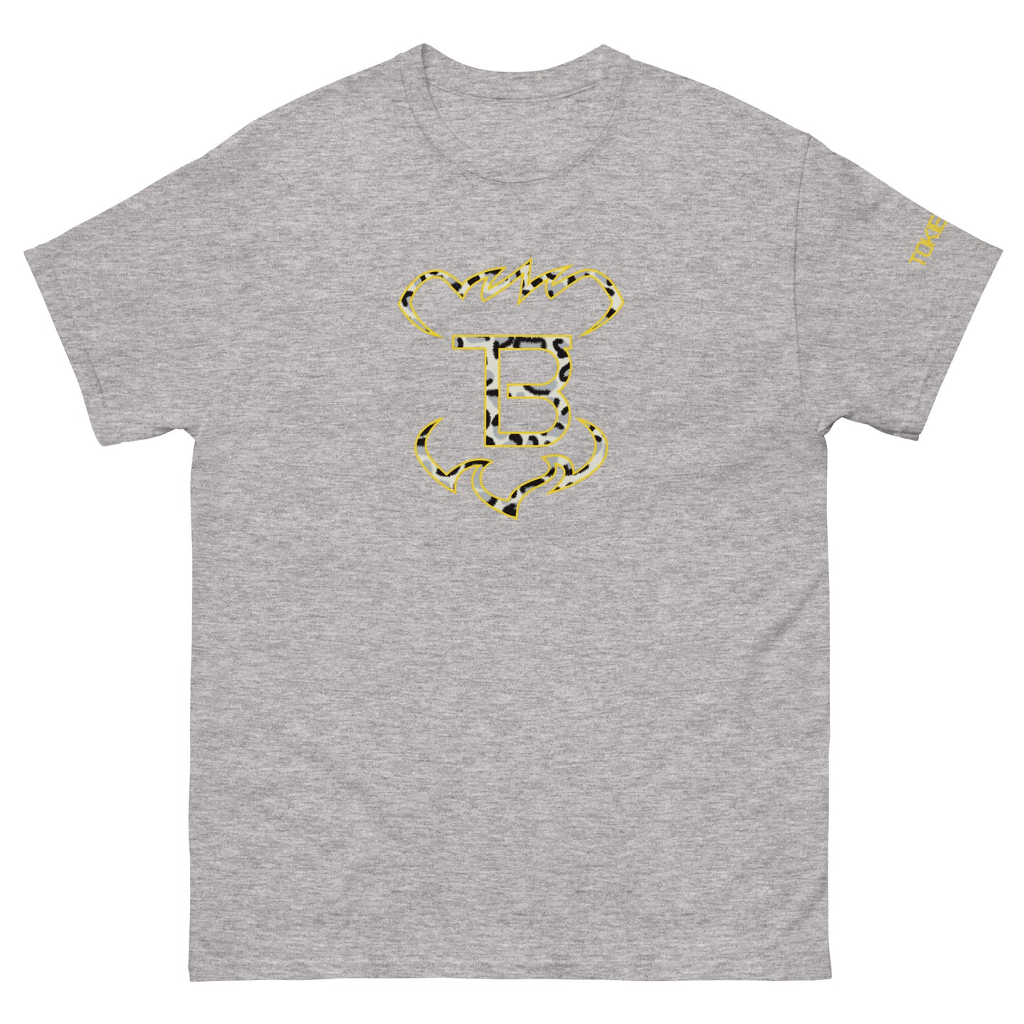 Snow Leopard Monogram T-Shirt Tokie Bears