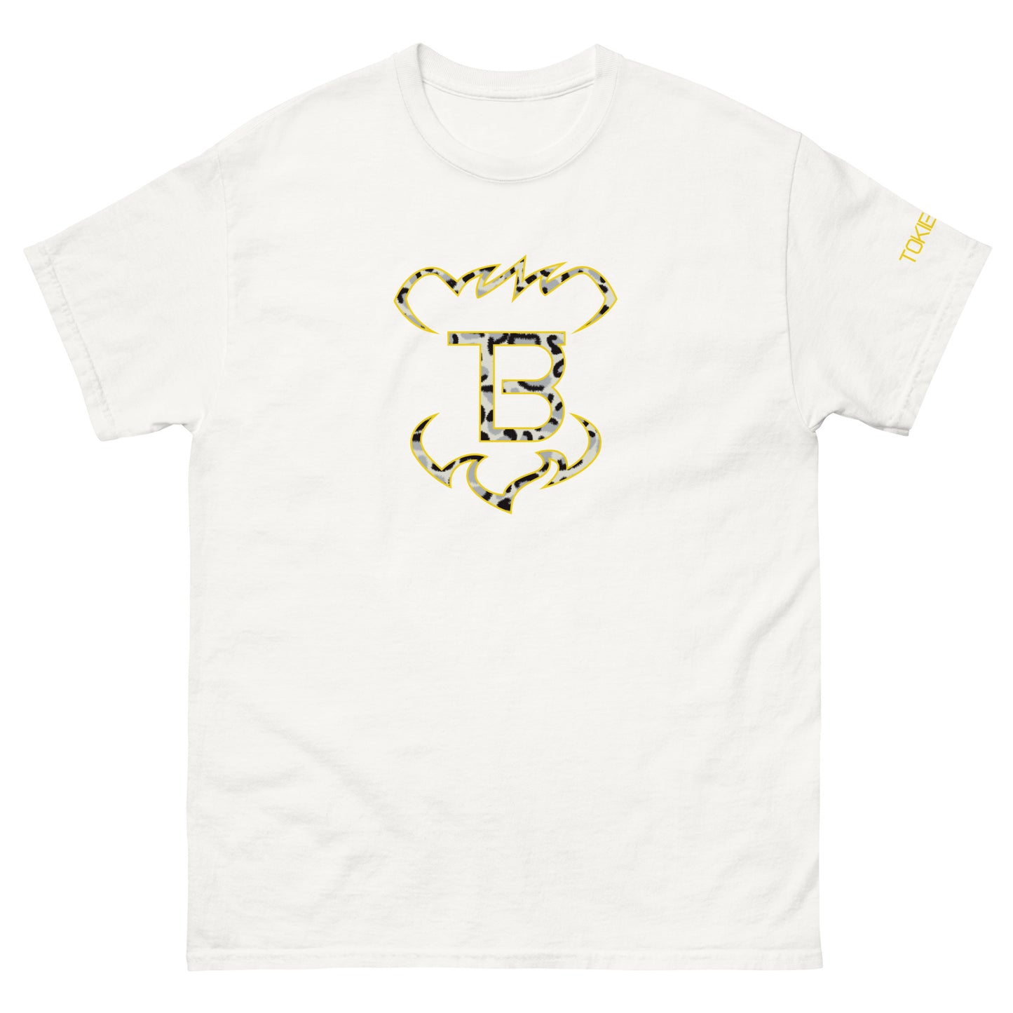 Snow Leopard Monogram T-Shirt Tokie Bears