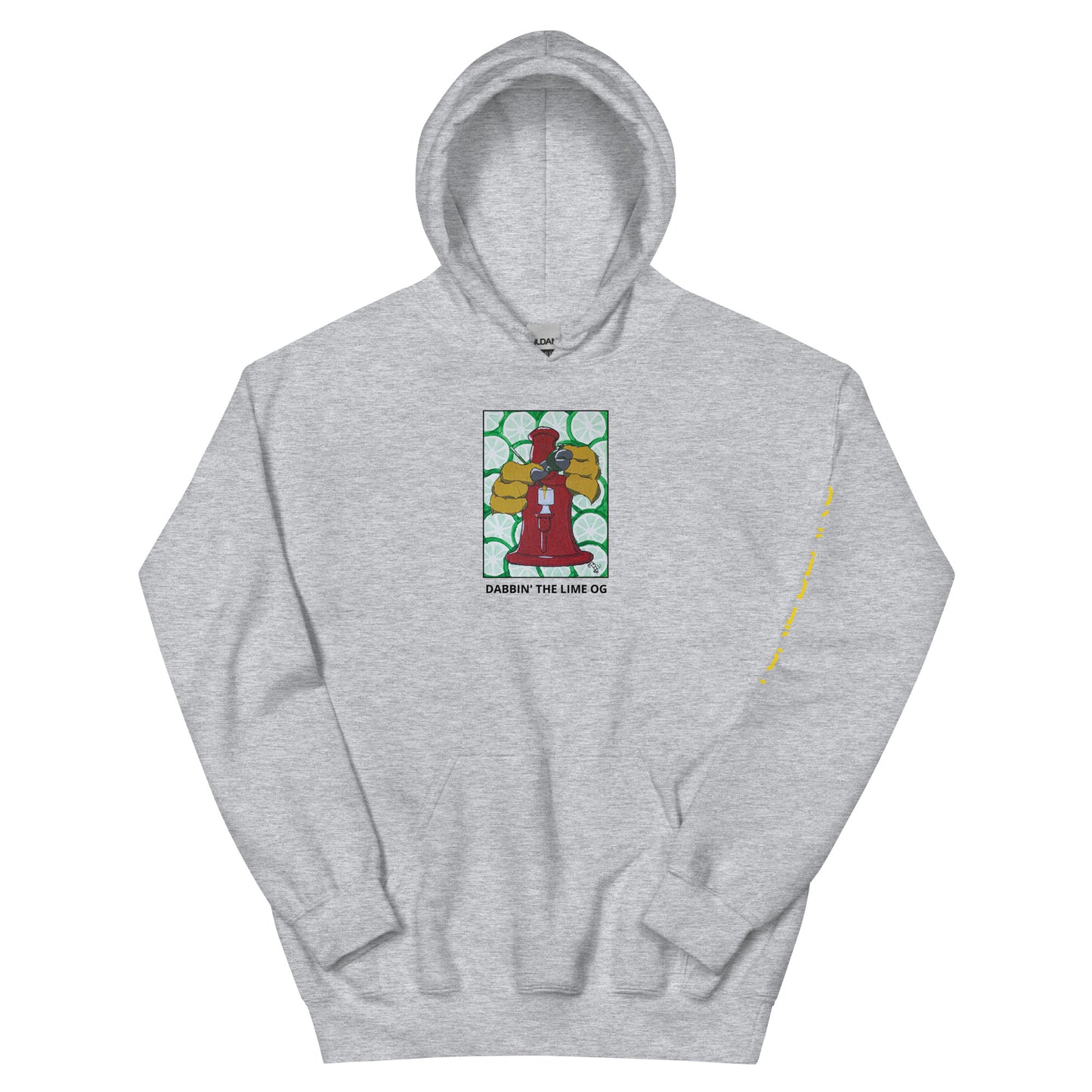 Dabbin' the Lime OG Hoodie Tokie Bears