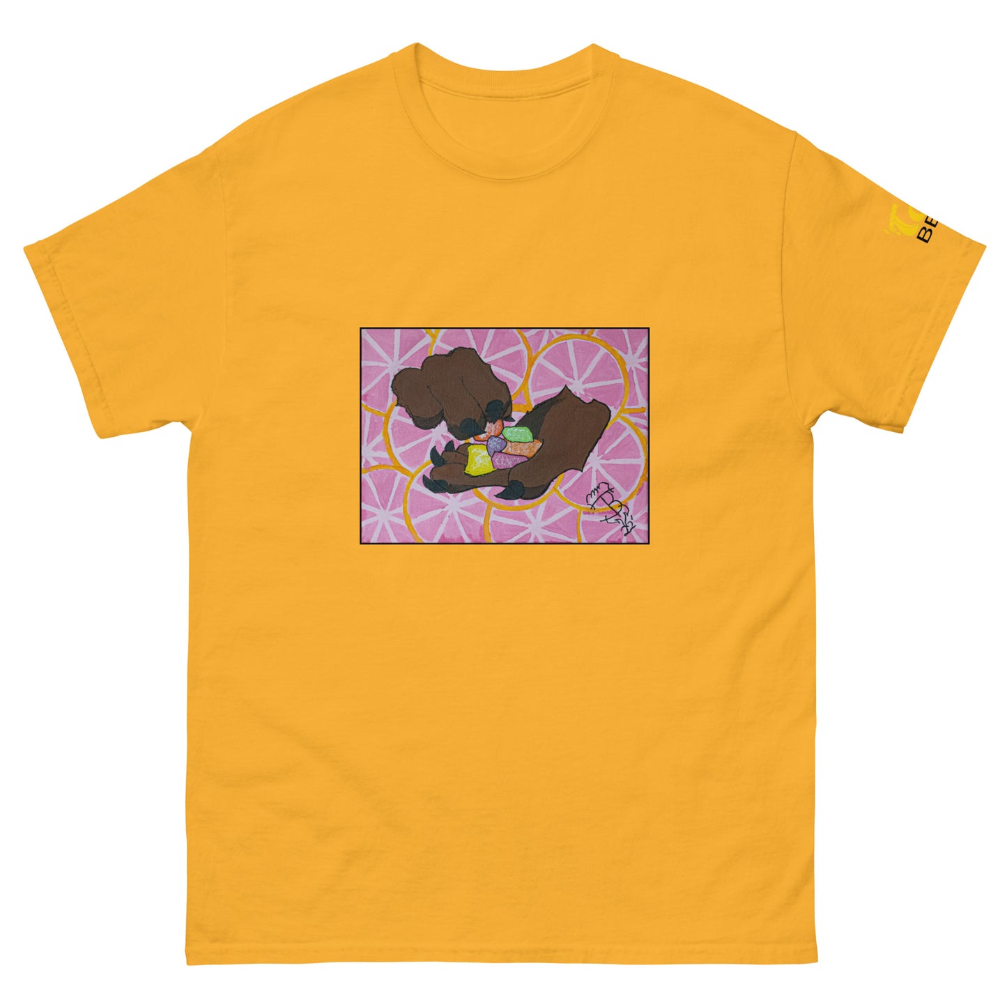 Munchin' on Grapefruit Kush Edies T-shirt Tokie Bears