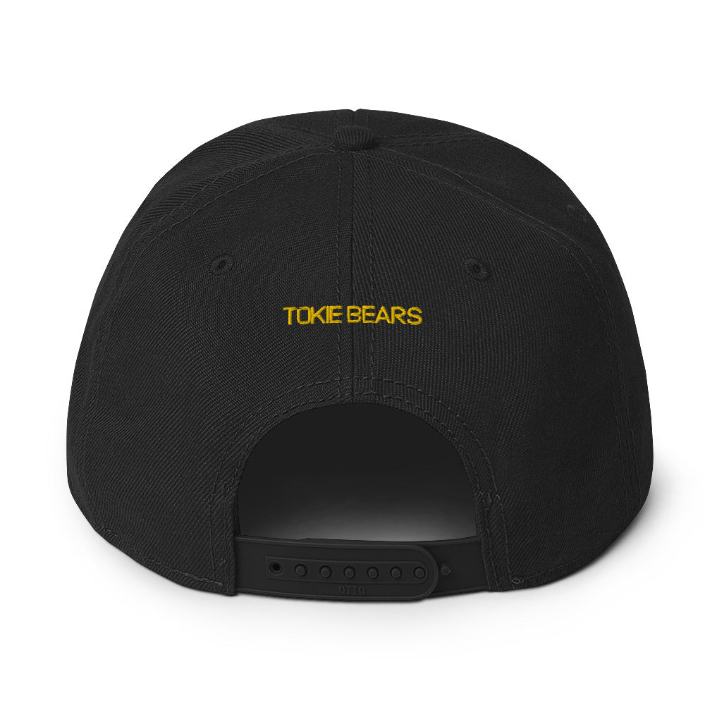 Monogram Snapback Hat Tokie Bears
