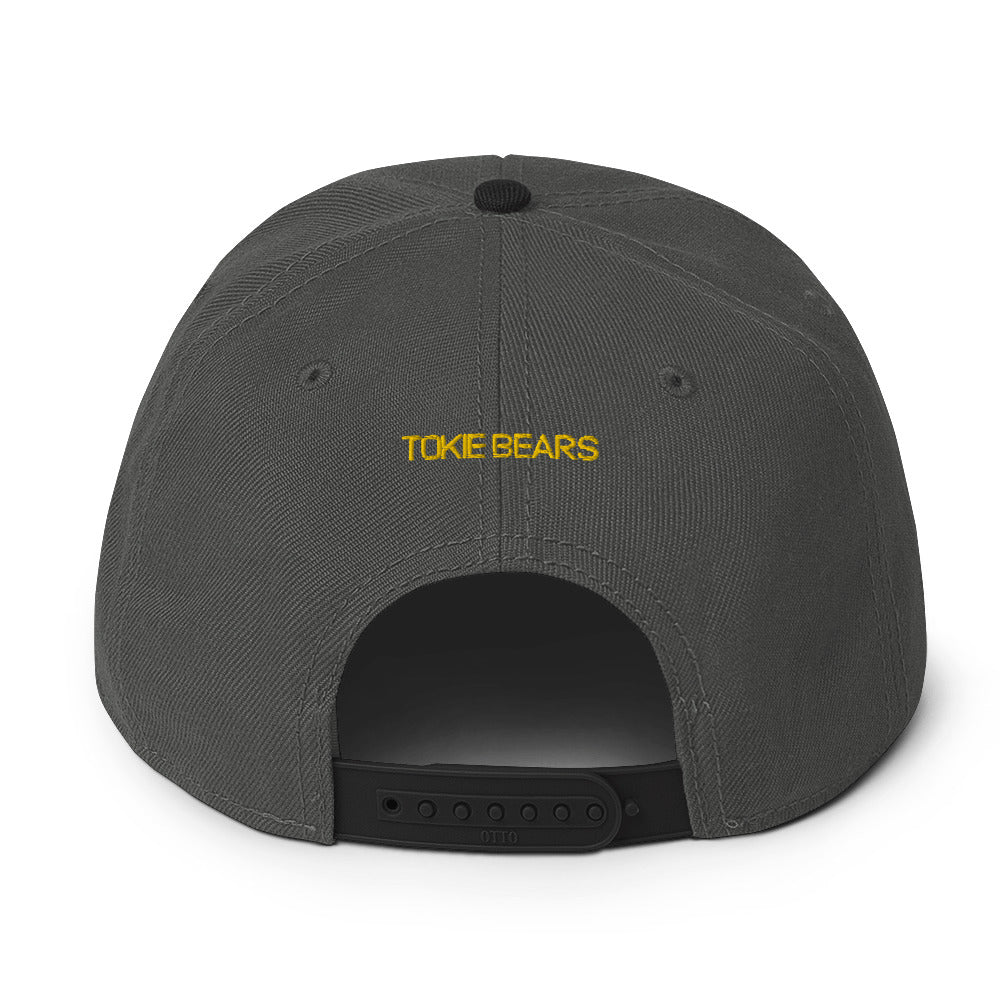 Monogram Snapback Hat Tokie Bears