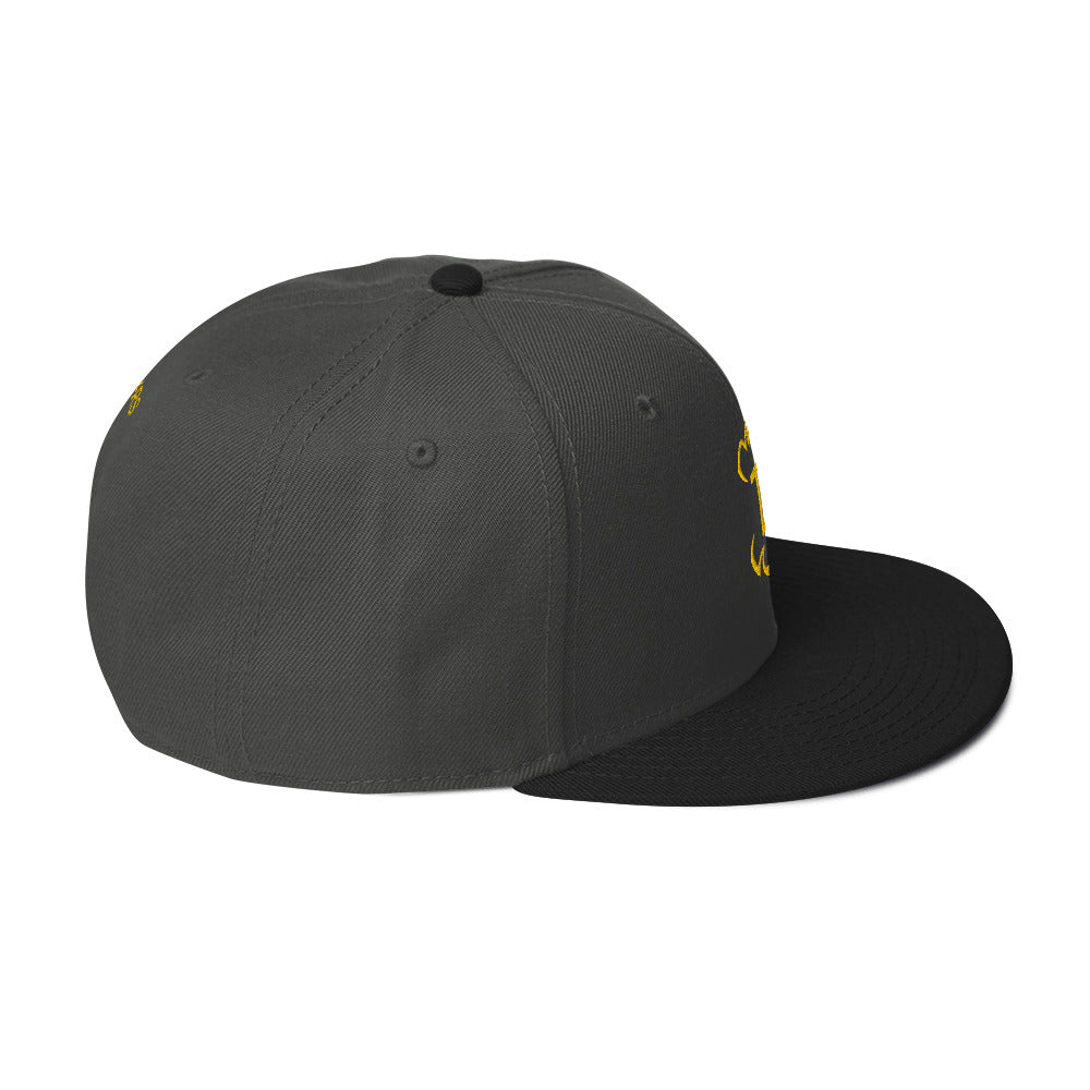 Monogram Snapback Hat Tokie Bears
