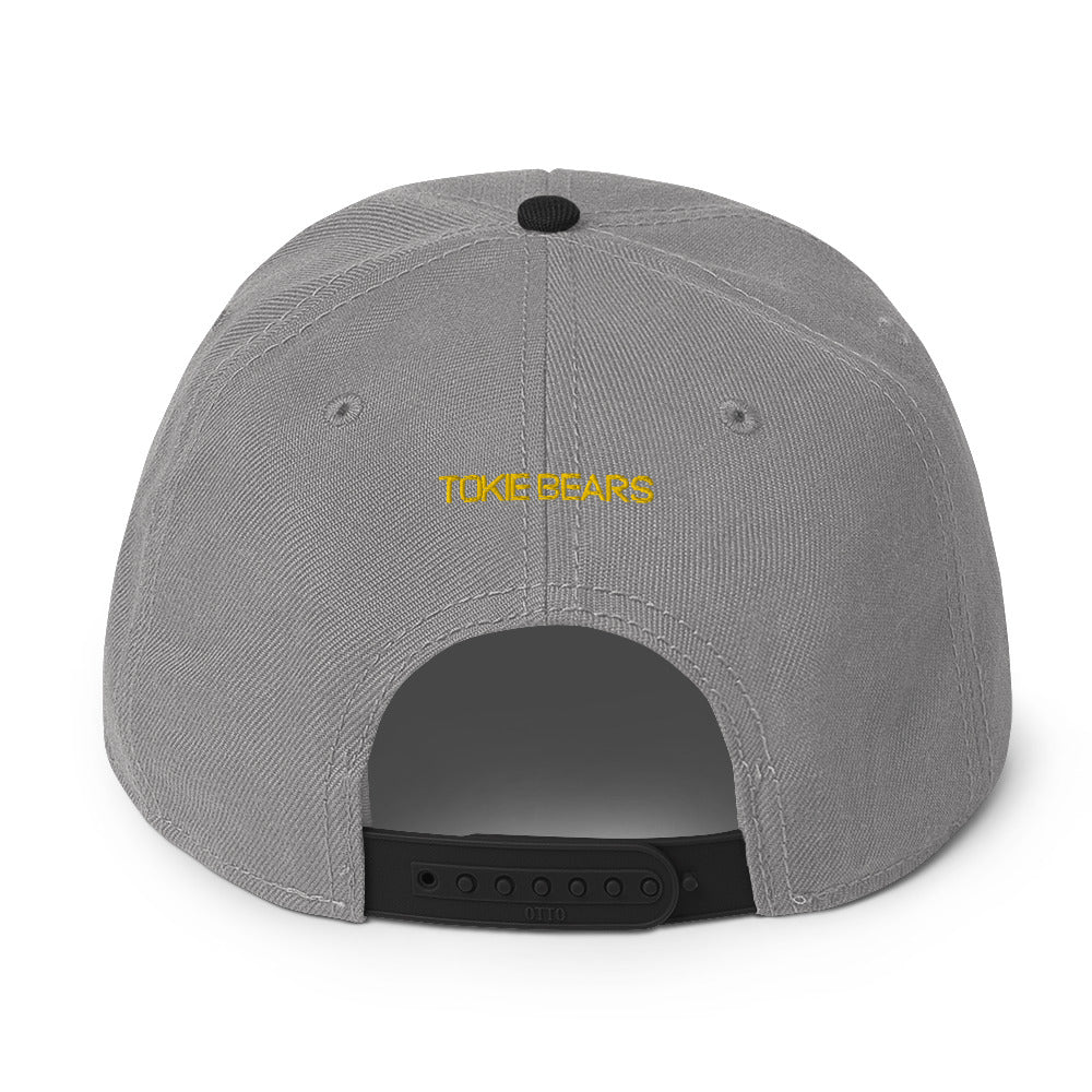 Monogram Snapback Hat Tokie Bears