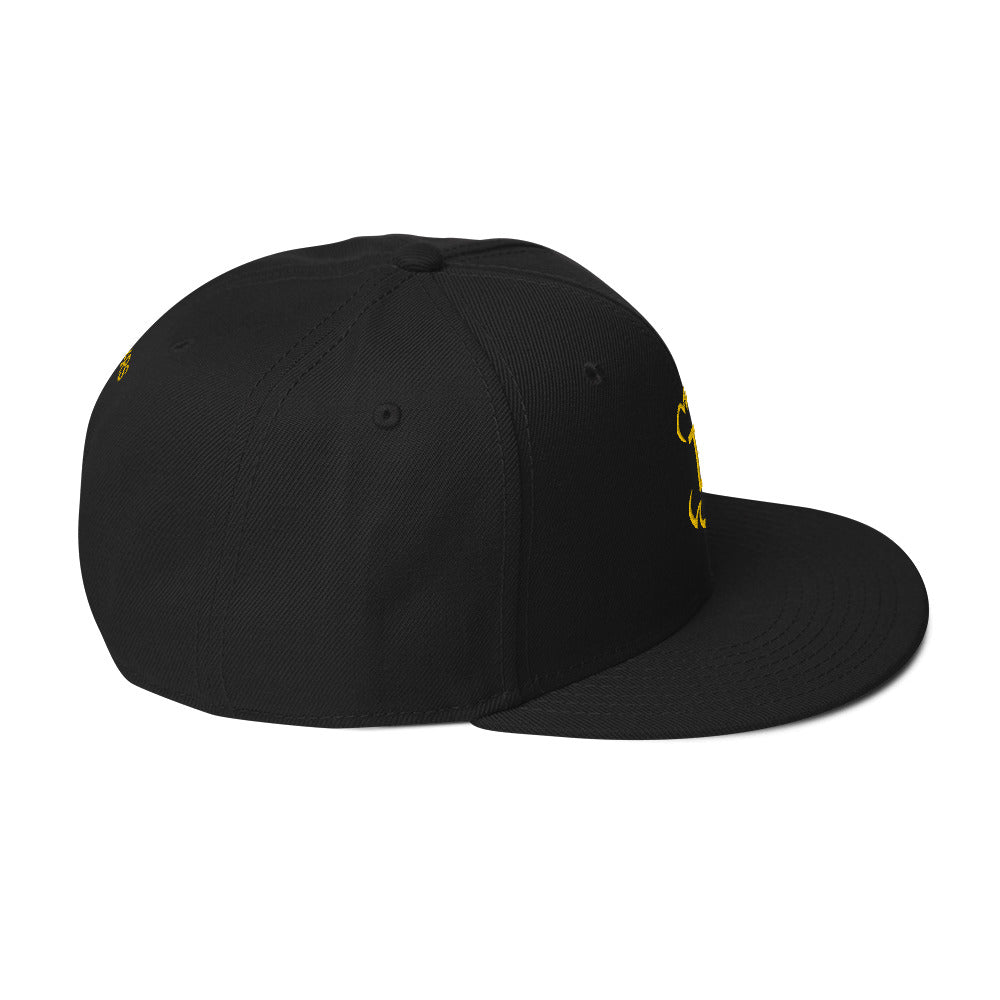 Monogram Snapback Hat Tokie Bears