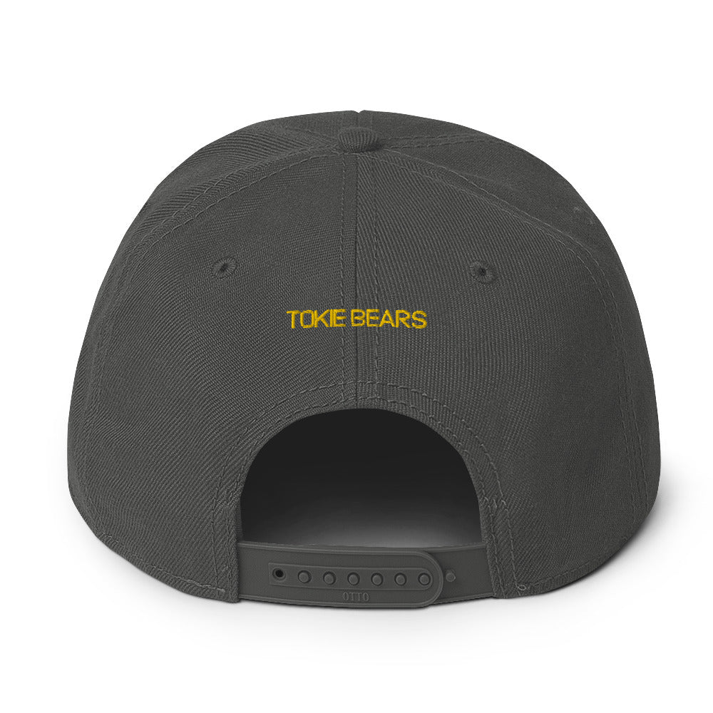 Monogram Snapback Hat Tokie Bears