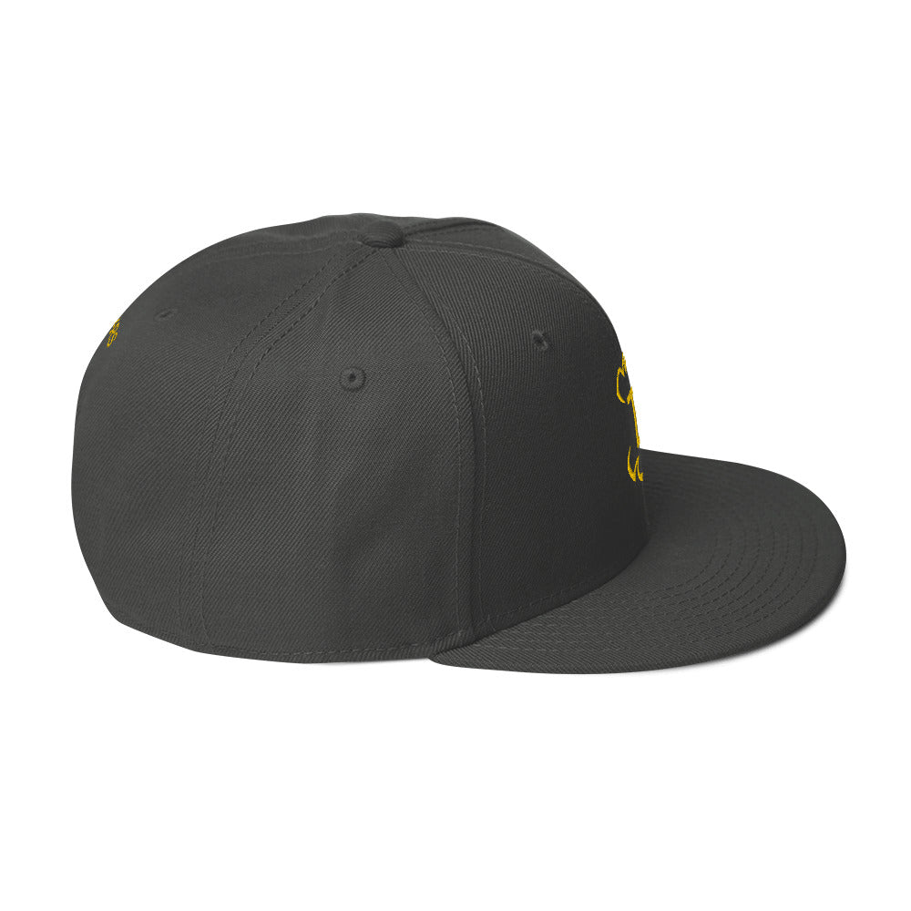 Monogram Snapback Hat Tokie Bears