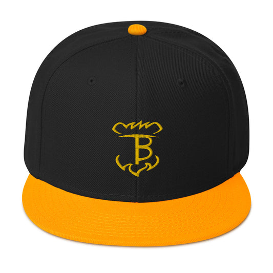 Monogram Snapback Hat Tokie Bears