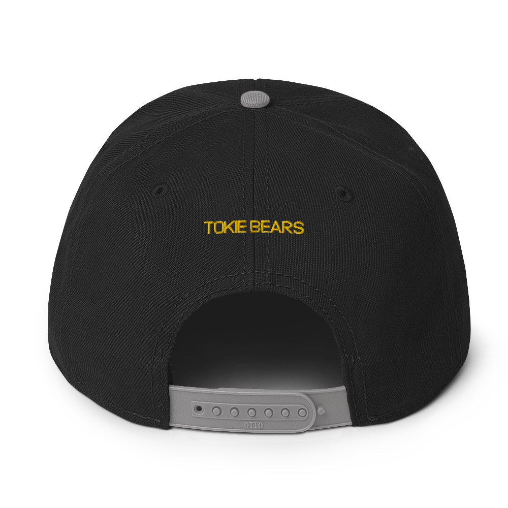 Monogram Snapback Hat Tokie Bears