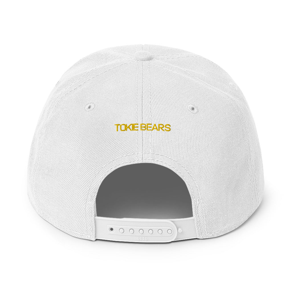 Monogram Snapback Hat Tokie Bears