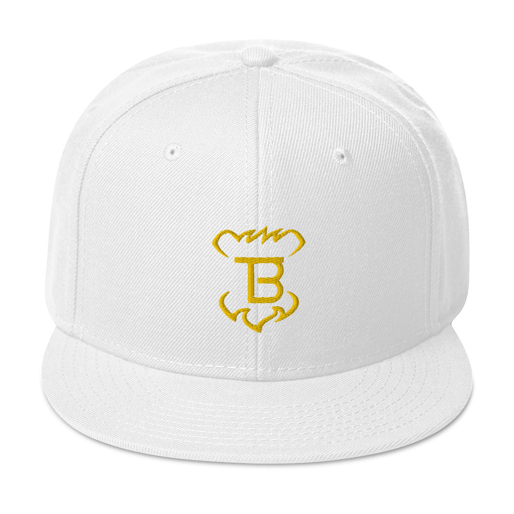 Monogram Snapback Hat Tokie Bears