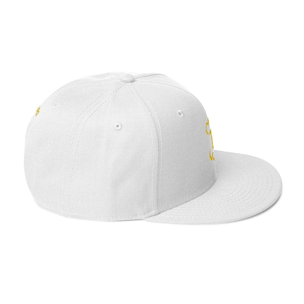 Monogram Snapback Hat Tokie Bears