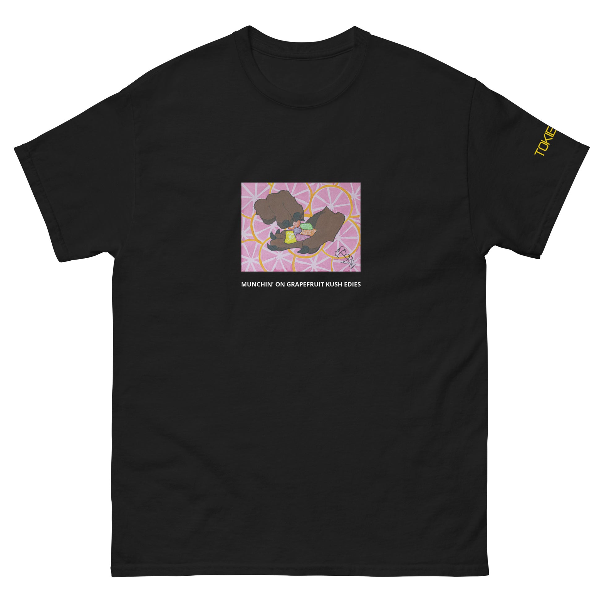 Munchin' on Grapefruit Kush Edies T-shirt Tokie Bears