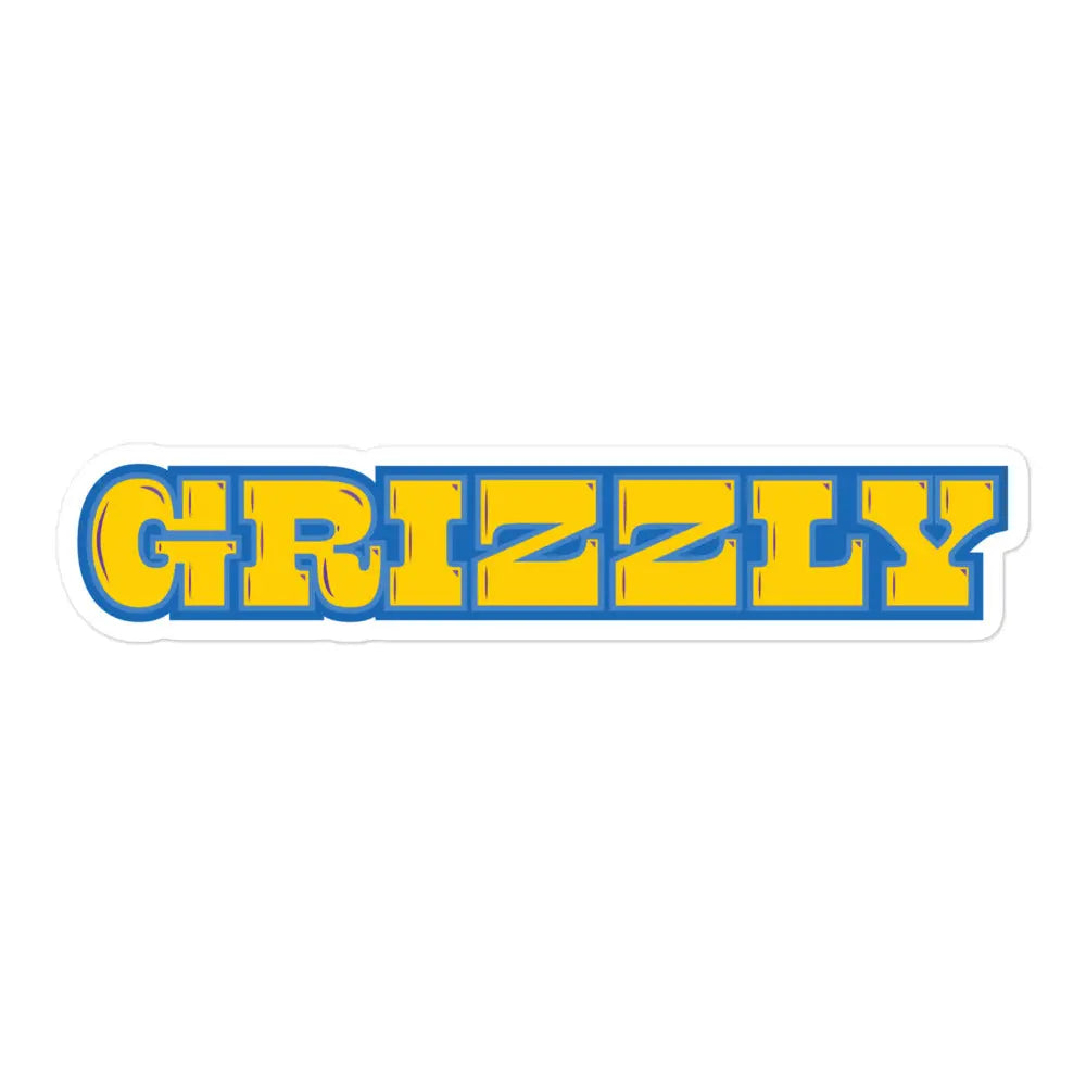 GRIZZLY stickers Tokie Bears