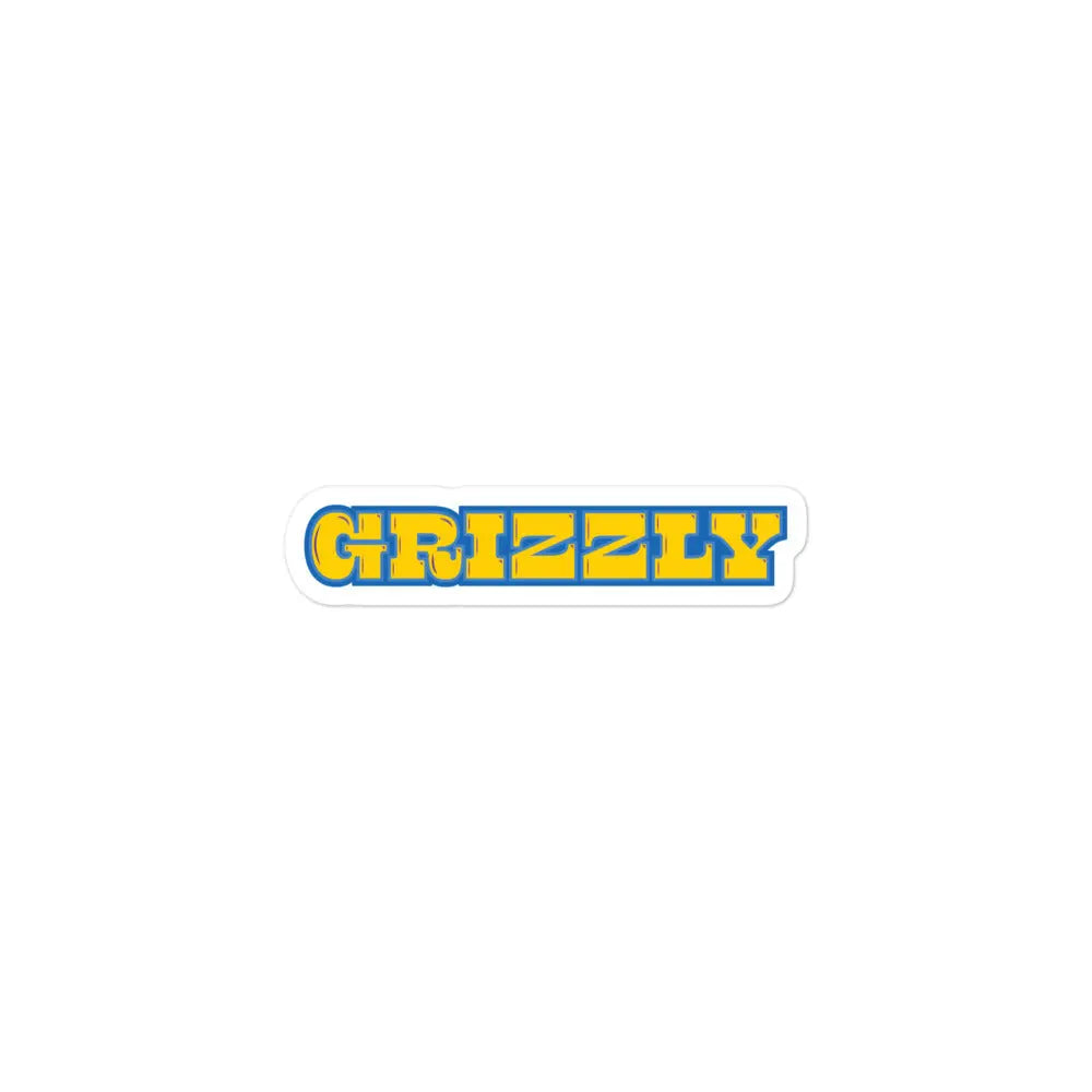 GRIZZLY stickers Tokie Bears