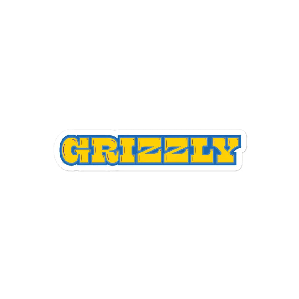GRIZZLY stickers Tokie Bears