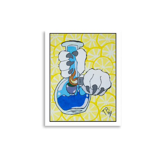 When Life Gives you Lemon Haze Poster Tokie Bears