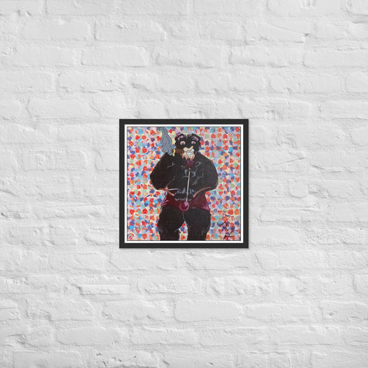 Valentine Bear Framed Poster Tokie Bears